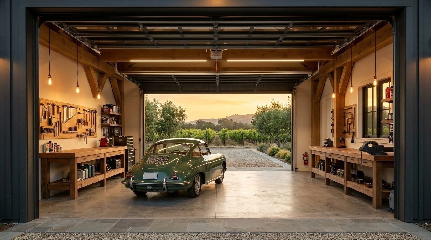 Phillips Garage Doors Services Precision Mechanical Workshop in Palos Verdes Estates, CA